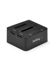 StarTech.com Docking Station USB 3.0 per doppio Hard Disk SSD / SATA da 2.5" / 3.5" con UASP