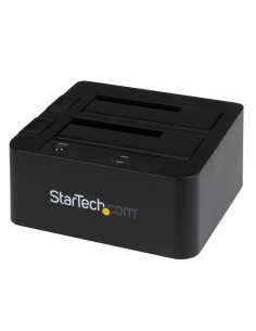 StarTech.com Docking Station USB 3.0 per doppio Hard Disk SATA / eSATA SSD da 2,5"/3,5" con UASP