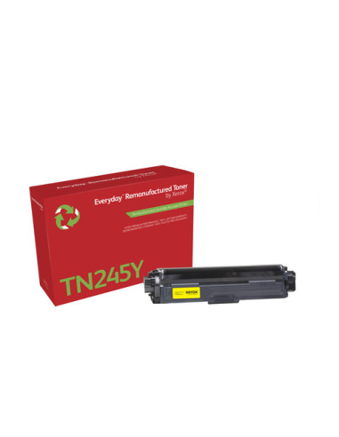 Toner rigenerato Everyday™ di Xerox Giallo compatibile con Brother TN245Y, Alta capacità
