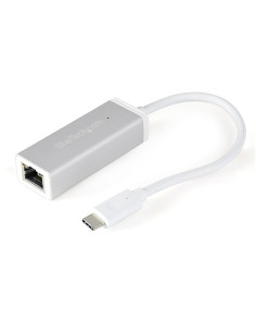 StarTech.com Adattatore di rete USB-C a RJ45 Gigabit Ethernet Gbe - M/F - Argento