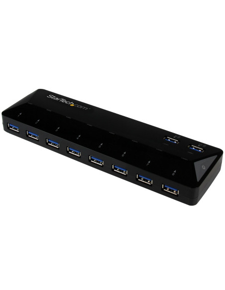 StarTech.com Hub USB 3.0 a 10 Porte di Ricarica e Sincronizzazione - 2 Porte x 1,5 Amp