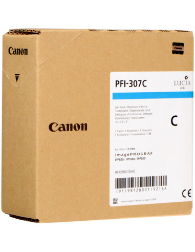 Canon PFI-307C cartuccia d'inchiostro Originale Ciano