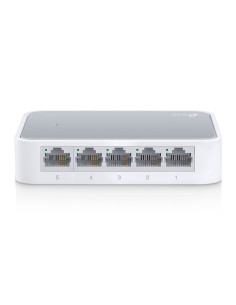 TP-Link TL-SF1005D Gestito Fast Ethernet (10/100) Bianco