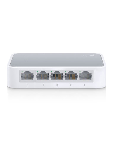 TP-Link TL-SF1005D Gestito Fast Ethernet (10/100) Bianco