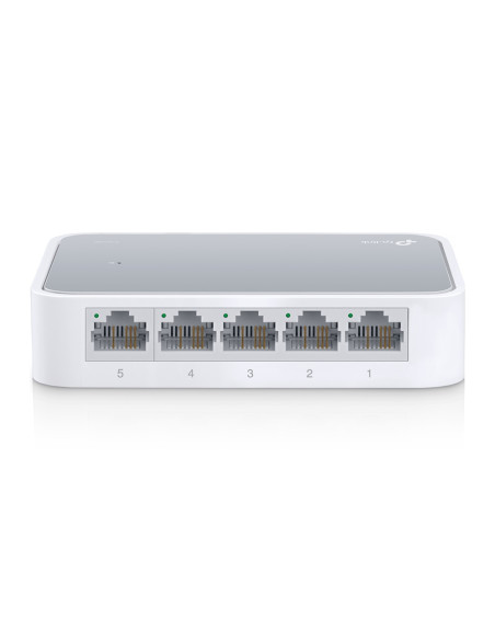 TP-Link TL-SF1005D Gestito Fast Ethernet (10/100) Bianco
