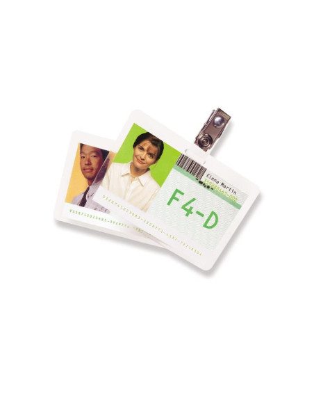 GBC Pouch per carta di credito 67x99 mm 2x125 mic lucide (100)