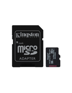 Kingston Technology Scheda microSDHC Industriale 32GB C10 A1 pSLC + Adattatore SD