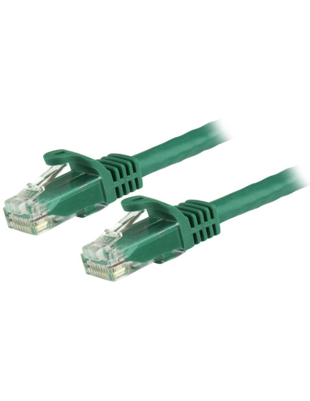 StarTech.com Cavo di rete CAT 6 - Cavo Patch Ethernet RJ45 UTP verde da 50 cm antigroviglio
