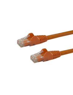 StarTech.com Cavo di Rete Arancio Cat6 UTP Ethernet Gigabit RJ45 Antigroviglio - 50cm