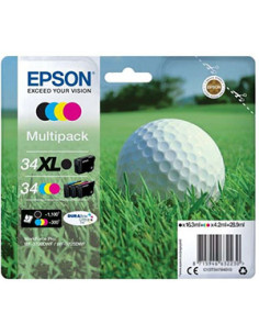 Epson Golf ball T3479 cartuccia d'inchiostro 1 pz Originale Nero, Ciano, Magenta, Giallo