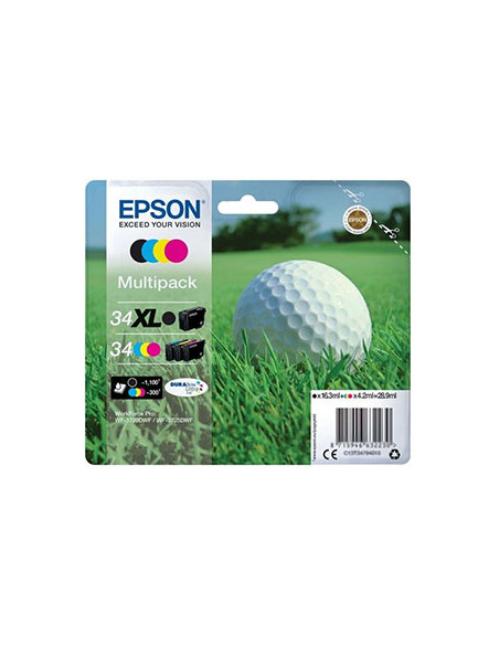 Epson Golf ball T3479 cartuccia d'inchiostro 1 pz Originale Nero, Ciano, Magenta, Giallo