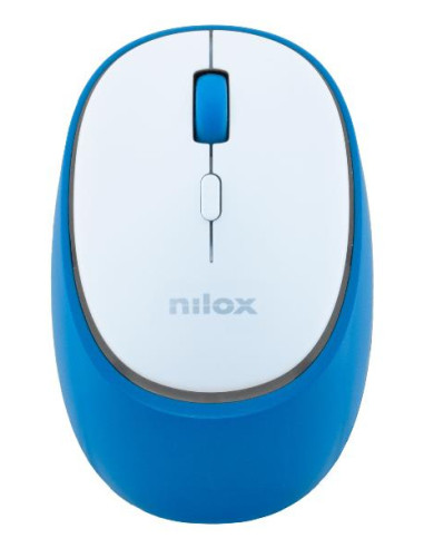 Nilox NXMDWS103 mouse Ufficio Ambidestro RF senza fili + Bluetooth Ottico 1600 DPI