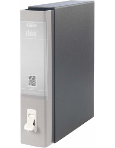 Esselte Dox 2 raccoglitore ad anelli A4 Grigio