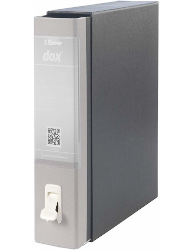 Esselte Dox 2 raccoglitore ad anelli A4 Grigio