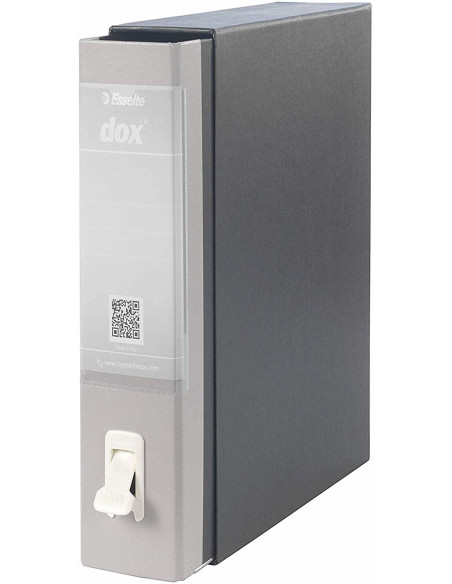 Esselte Dox 2 raccoglitore ad anelli A4 Grigio