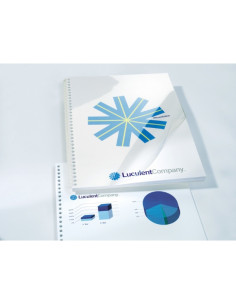 GBC Copertine rilegatura HiClear A4 PVC 150mic ultra trasp (100)