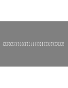 GBC Spirali metalliche WireBind bianche 8 mm (100)
