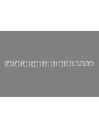 GBC Spirali metalliche WireBind bianche 9.5 mm (100)