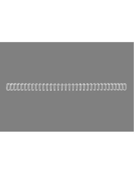 GBC Spirali metalliche WireBind bianche 9.5 mm (100)
