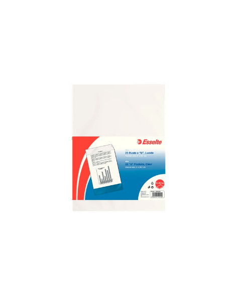 Esselte 395901000 busta Trasparente 25 pz