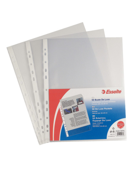 Esselte De Luxe foglio di protezione A4 25 pz