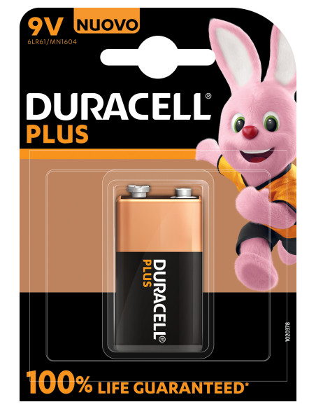 Duracell Plus 100 9V B1 x10