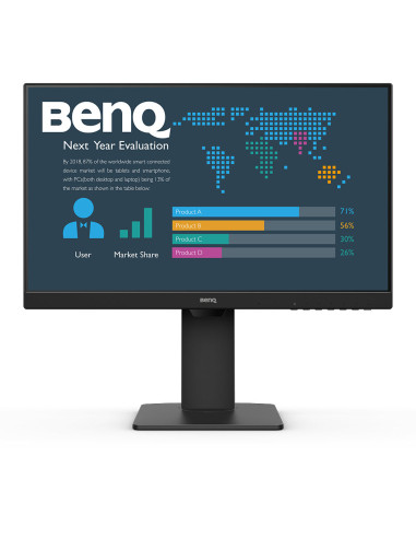 BenQ BL2486TC Monitor PC 60,5 cm (23.8") 1920 x 1080 Pixel Full HD Nero