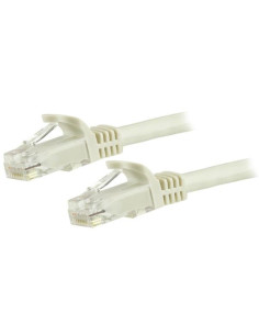 StarTech.com Cavo patch antigroviglio UTP RJ45 Cat6 Gigabit 15 m bianco - Cavo patch 15 m