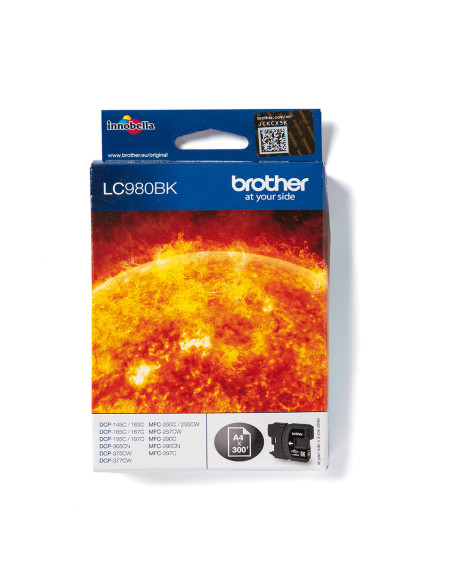 Brother LC980BK cartuccia d'inchiostro 1 pz Originale Nero