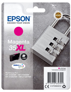Epson Padlock Singlepack Magenta 35XL DURABrite Ultra Ink