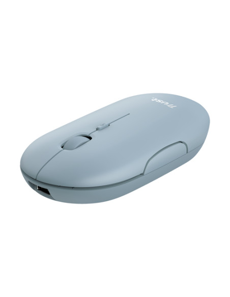 Trust Puck mouse Ufficio Ambidestro RF senza fili + Bluetooth 1600 DPI