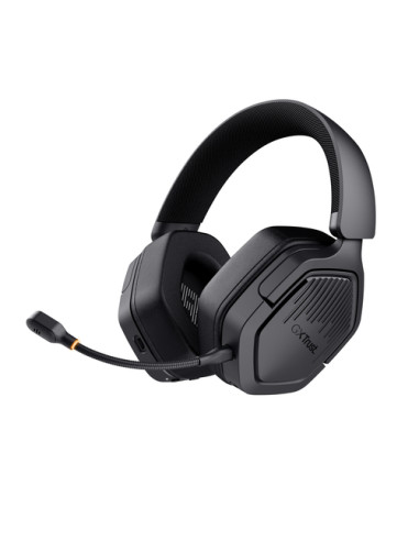 Trust GXT 493 Carus Auricolare Con cavo e senza cavo A Padiglione, Casco Gaming USB Type-C / USB Type-A Bluetooth Nero