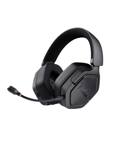 Trust GXT 493 Carus Auricolare Con cavo e senza cavo A Padiglione, Casco Gaming USB Type-C / USB Type-A Bluetooth Nero