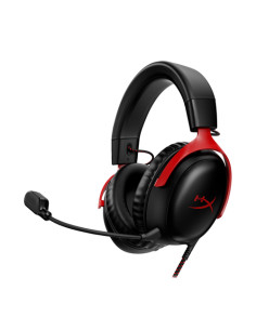 HyperX Cloud III – Cuffie da gaming (nero-rosso)