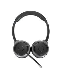 Targus AEH104GL cuffia e auricolare Con cavo e senza cavo A Padiglione Musica e Chiamate USB tipo-C Bluetooth Nero