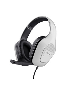 Trust GXT 415PS ZIROX Auricolare Cablato A Padiglione Gaming Nero, Bianco