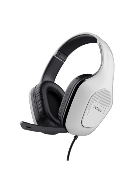 Trust GXT 415PS ZIROX Auricolare Cablato A Padiglione Gaming Nero, Bianco