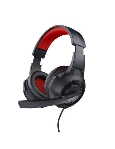 Trust 24785 cuffia e auricolare Cuffie Cablato A Padiglione Gaming Nero, Rosso