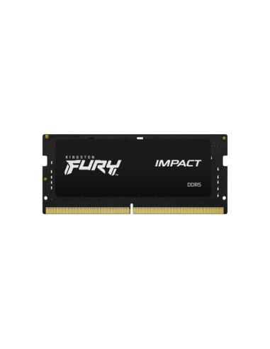 Kingston Technology FURY 8 GB 4800 MT/s DDR5 CL38 SODIMM Impact