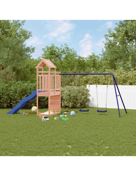 Set da Gioco da Esterno in Legno Massello di Douglas