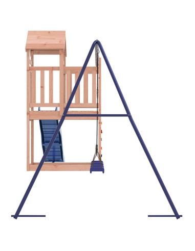 Set da Gioco da Esterno in Legno Massello di Douglas