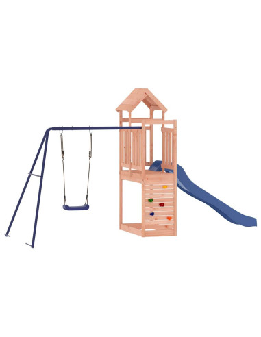 Set da Gioco da Esterno in Legno Massello di Douglas