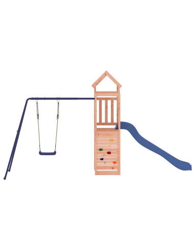 Set da Gioco da Esterno in Legno Massello di Douglas