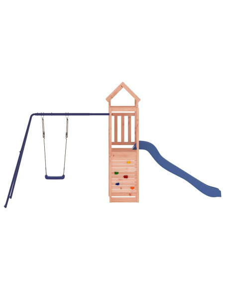 Set da Gioco da Esterno in Legno Massello di Douglas