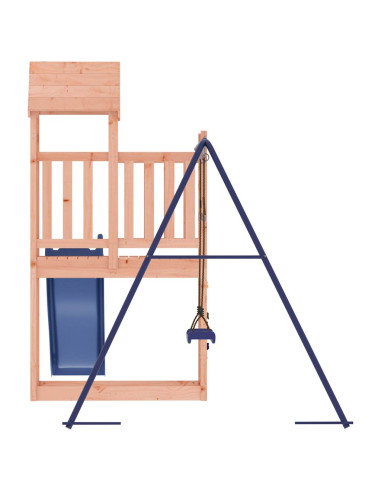 Set da Gioco da Esterno in Legno Massello di Douglas