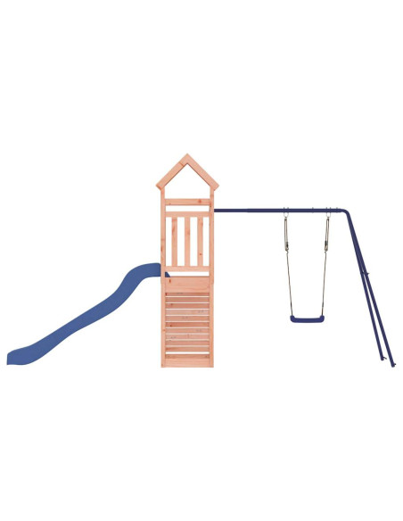 Set da Gioco da Esterno in Legno Massello di Douglas