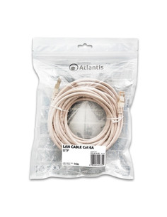 Atlantis cavo di Rete Cat 6A: Cavo di rete UTP (patch cord) categoria Cat-6A Rame Lunghezza 10m P019-LN_6A-U-XC
