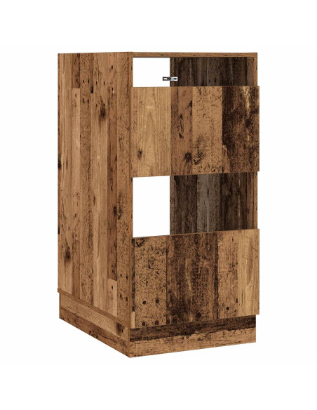 Mobile da lavanderia con porta Legno vecchio 50 x 68 x 102 cm