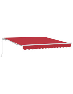 Tenda da Sole Rosso 300 x 250 x 165 cm Poliestere