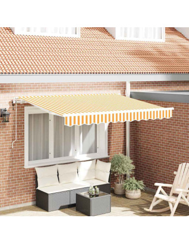 Tenda Retrattile Giallo 300 x 200 cm Tessuto